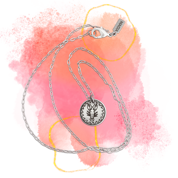 Crawfish Pendant in Silver