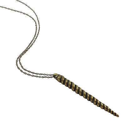 Narwhal, Unicorn Necklace by Dana Young Jewelry, Vegan Designer