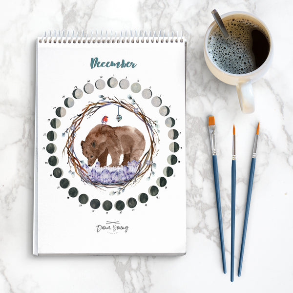 December Moon Calendar