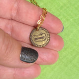 Gator Pendant in Gold