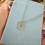 Water Meter Pendant in Silver