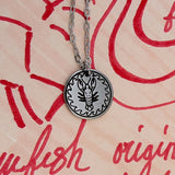 Crawfish Pendant in Silver