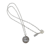 Water Meter Pendant in Silver