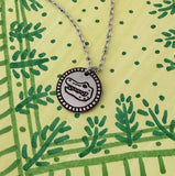 Gator Pendant in Silver