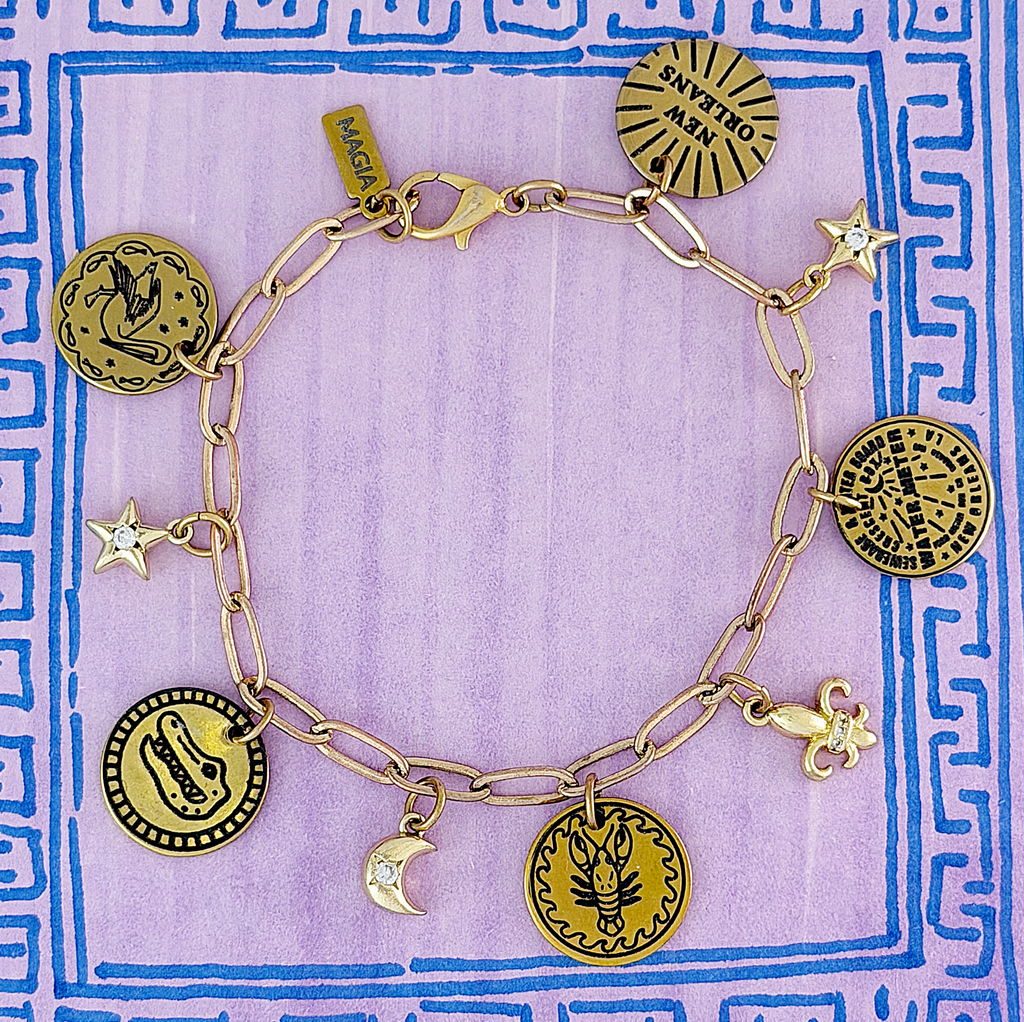 New Orleans Charm Bracelet